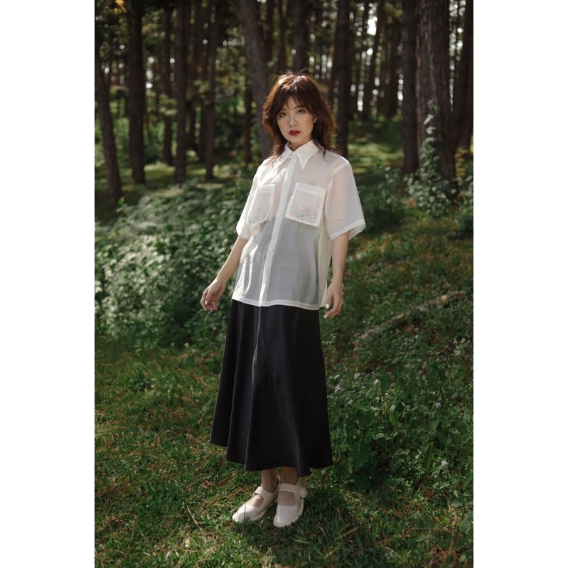 chân váy lụa (layza skirt)