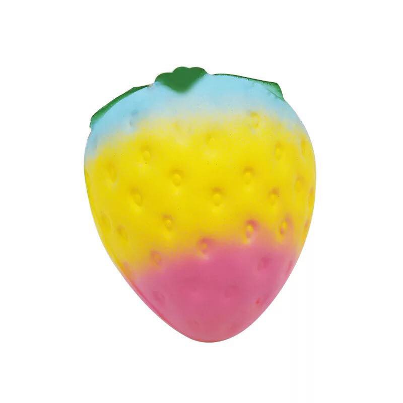 Quả dâu tây squishy đồ bóp mềm -nhiều màu