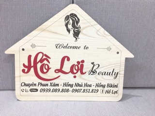 Bảng gỗ trang trí