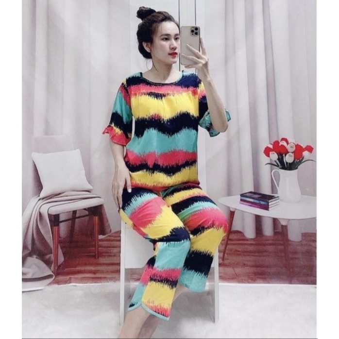 Bộ tole lanh nữ dài size XL, XXL hàng vnxk f21 đường may đẹp