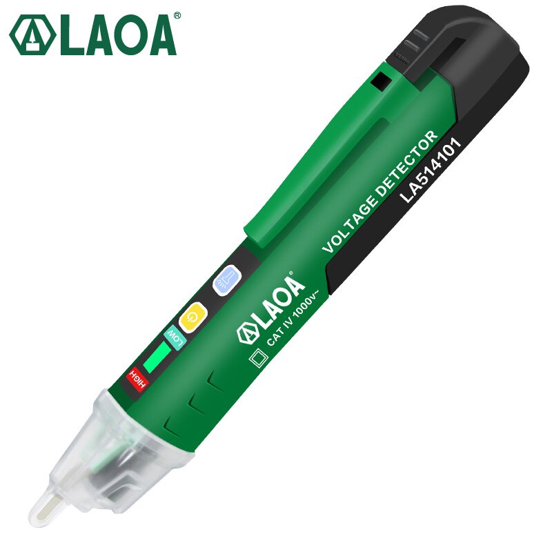 Bút Thử Điện Cảm Ứng LAOA LA514101, Bút Thử Điện Âm Tường, Đo Kiểm Tra Điện An Toàn.