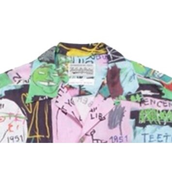 Bán Chạy Nhất Áo Sơ Mi Unisex Tay Ngắn In Hình WACKO MARIA Graffiti Plus Size Cho Nam Và Nữ