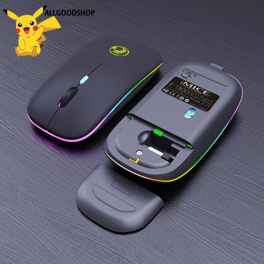 ✨Chuột chơi game Siêu Bền RGB Không dây có thể sạc lại Mouse