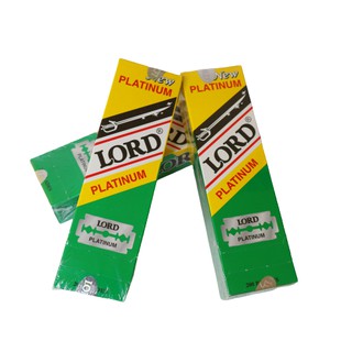 Dao cạo râu LORD Platinum - hộp 200 lưỡi