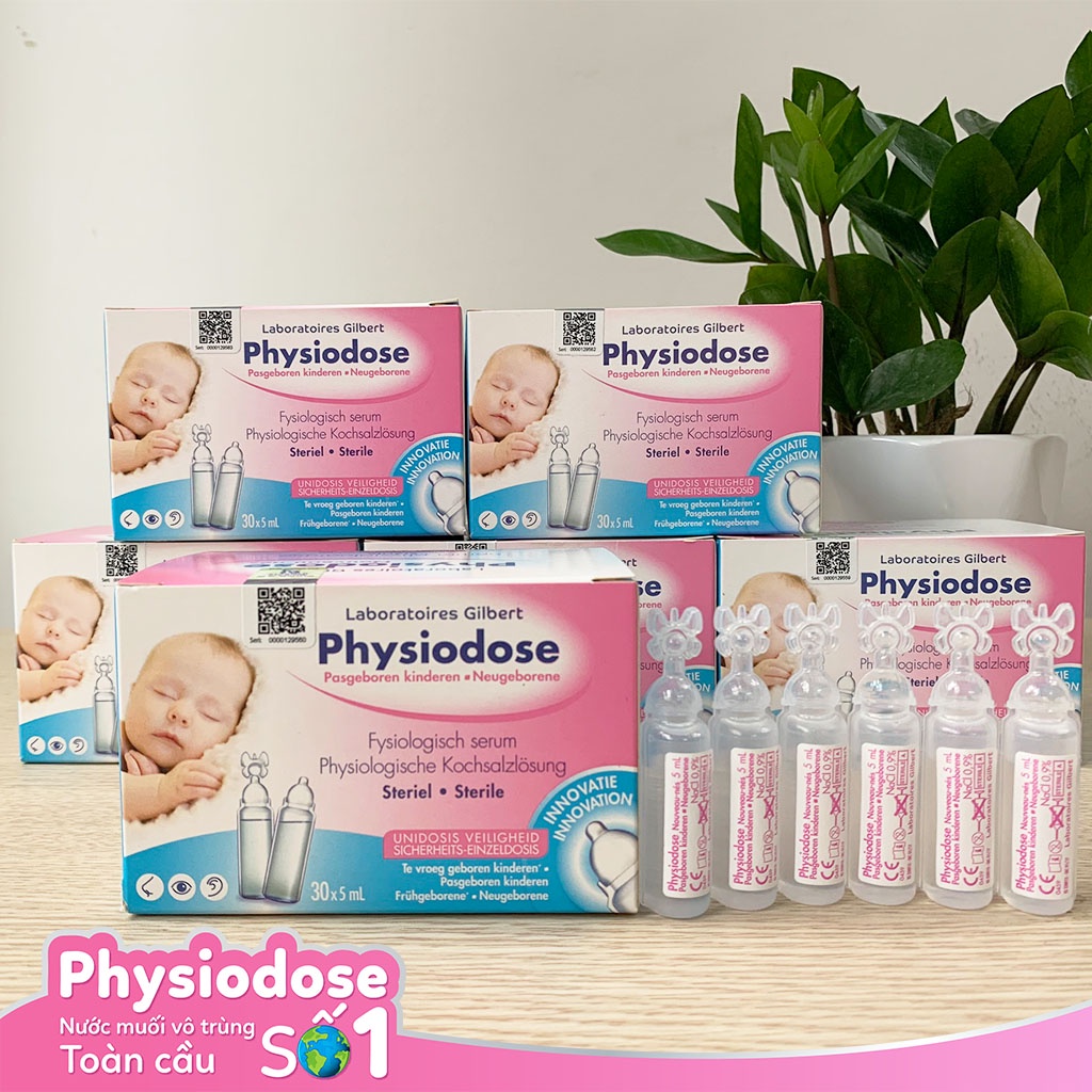 Nước Muối Sinh Lý Physiodose Round