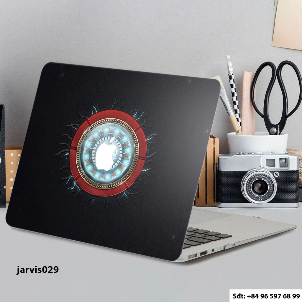 Skin dán Macbook Pro hình Jarvis (chọn mẫu và mã máy trong phân loại)