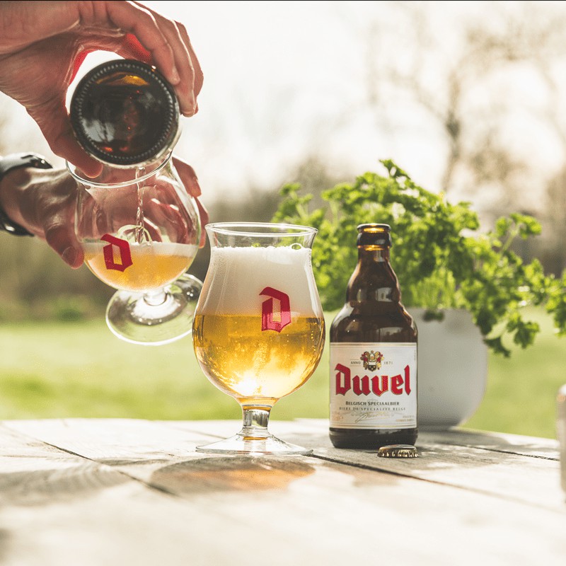 [MUA TẠI ĐÀ NẴNG - FREE SHIP] Bia Duvel 8,5 % - Bia Bỉ - Chai 330ml/ thùng 24 chai