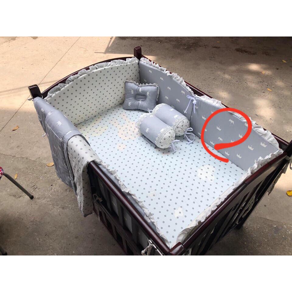 Combo quây ga cũi ảnh thật 100%- vải thô lụa 100% cotton- có khóa tháo vỏ giặt riêng- hàng giá tận kho handmade