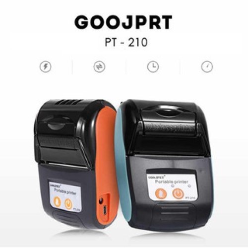 Máy in nhiệt bluetooth cầm tay mini PT210 -Tặng 5 cuộn giấy in nhiệt | BigBuy360 - bigbuy360.vn