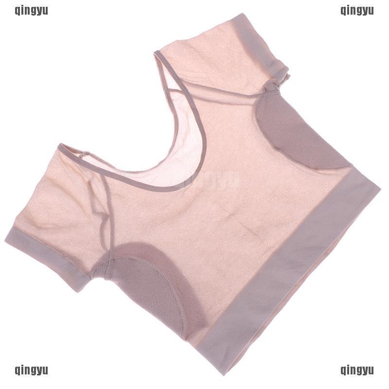 Áo có miếng đệm thấm hút cho vùng da dưới cánh tay chống mồ hôi co giãn năng động cho nữ