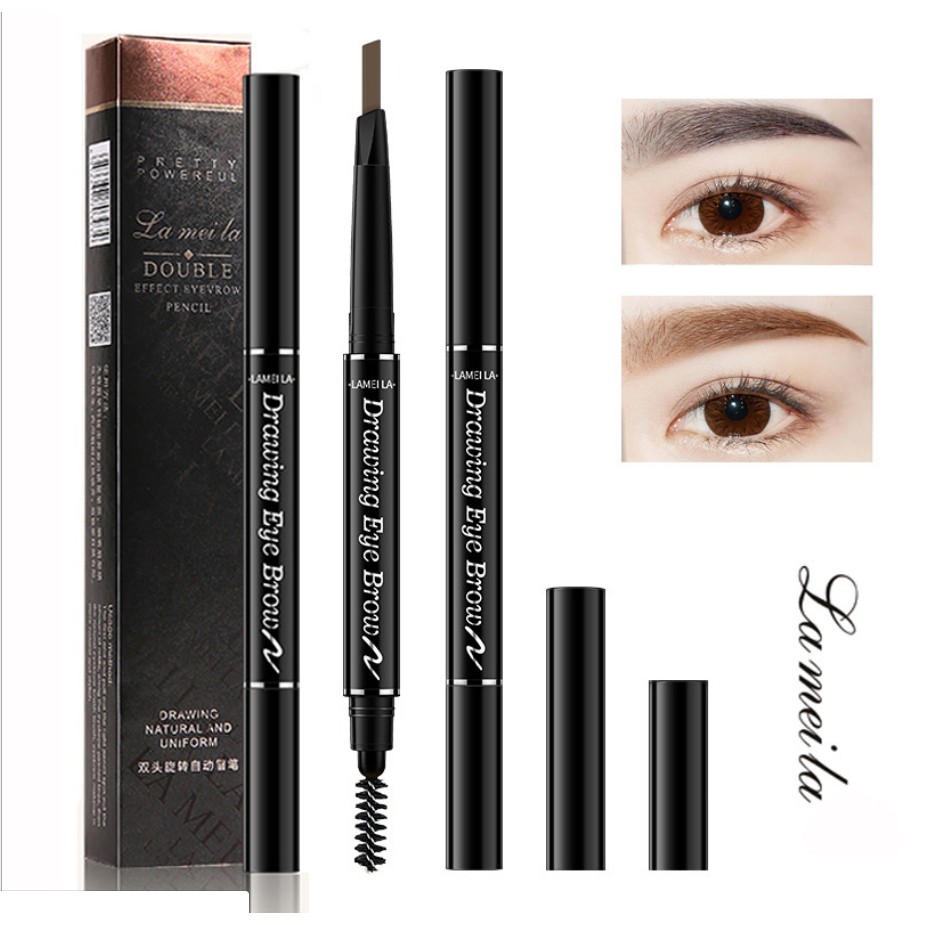 Chì Kẻ Mày 2 đầu Lameila Double Effect nội địa chính hãng sỉ tốt - GIÁ RẺ 09 | BigBuy360 - bigbuy360.vn