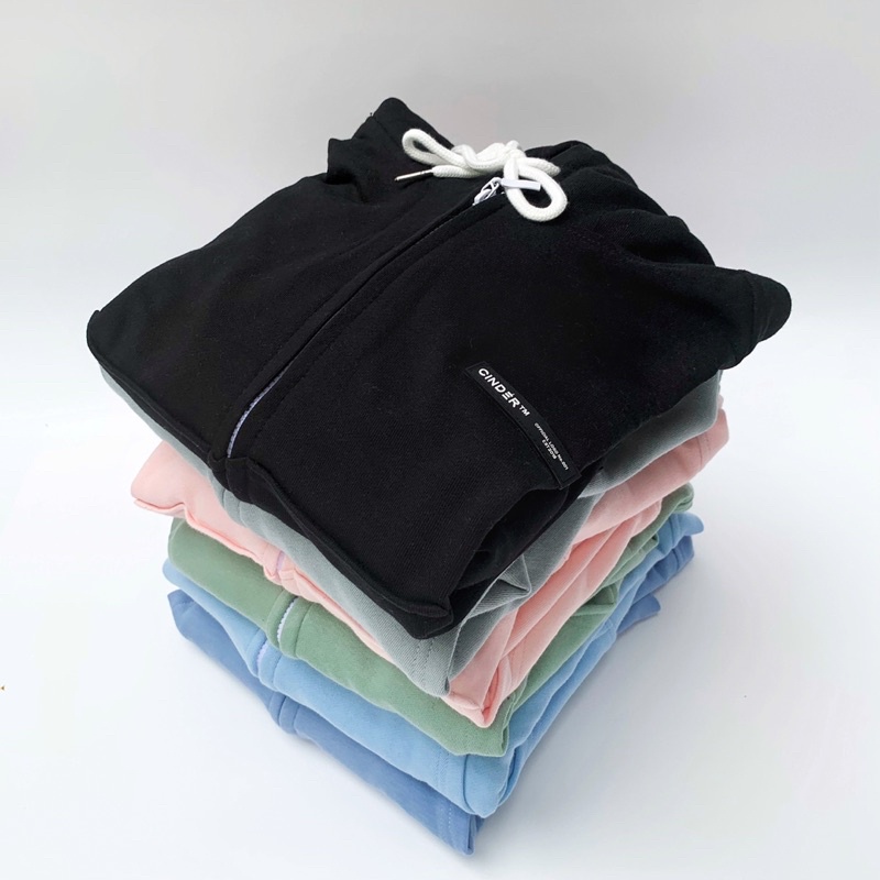 Áo hoodie zip croptop nữ form rộng ( zip croptop), áo khoác nỉ nữ hoodie local brand CINDER unisex đẹp | BigBuy360 - bigbuy360.vn