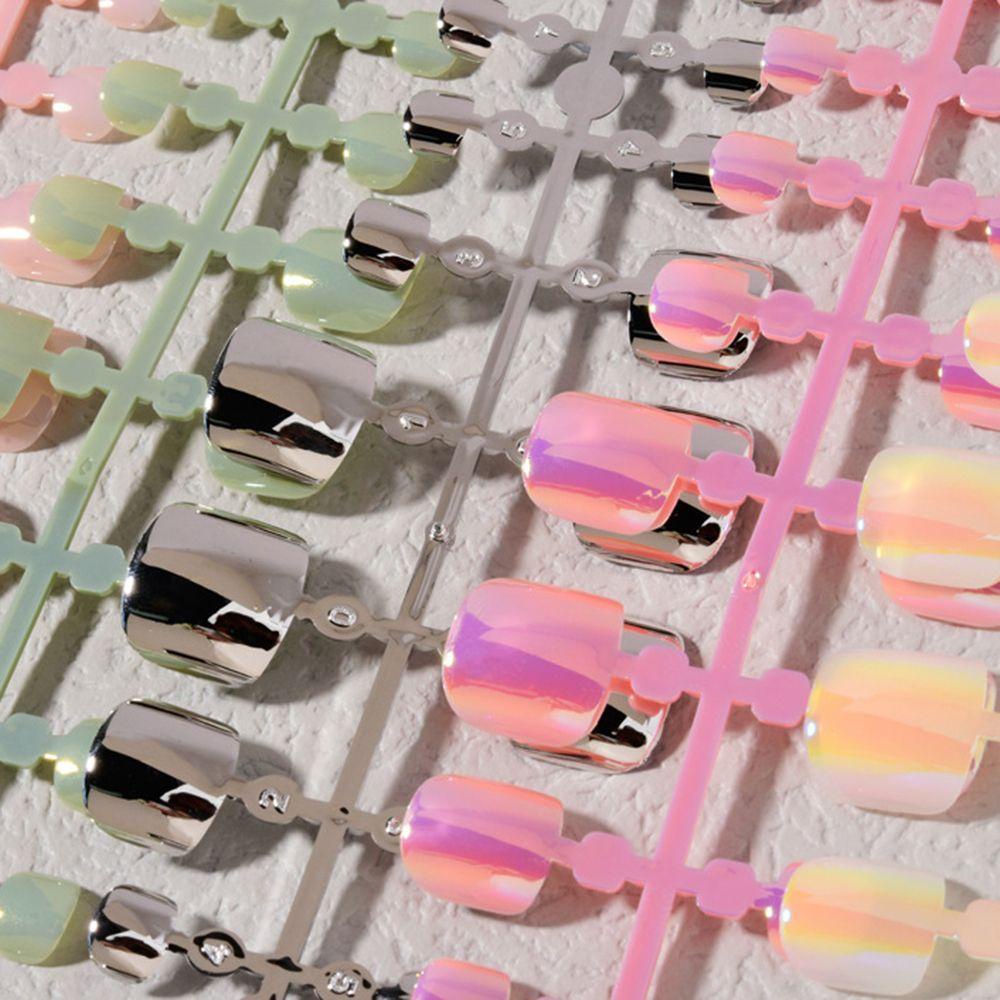 Móng Chân Giả Che Phủ Toàn Diện Tháo Rời Được Trang Trí Nghệ Thuật Cho Móng