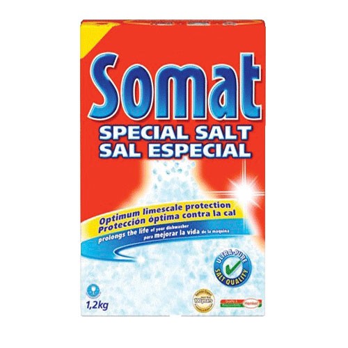 Muối Rửa bát - ly Somat Special Salt 1,2 Kg