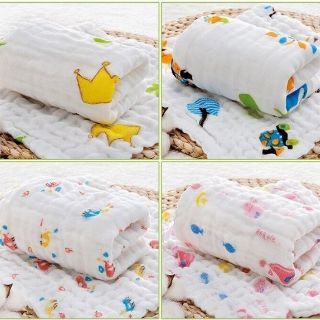 Khăn xô 6 lớp rửa mặt cho bé