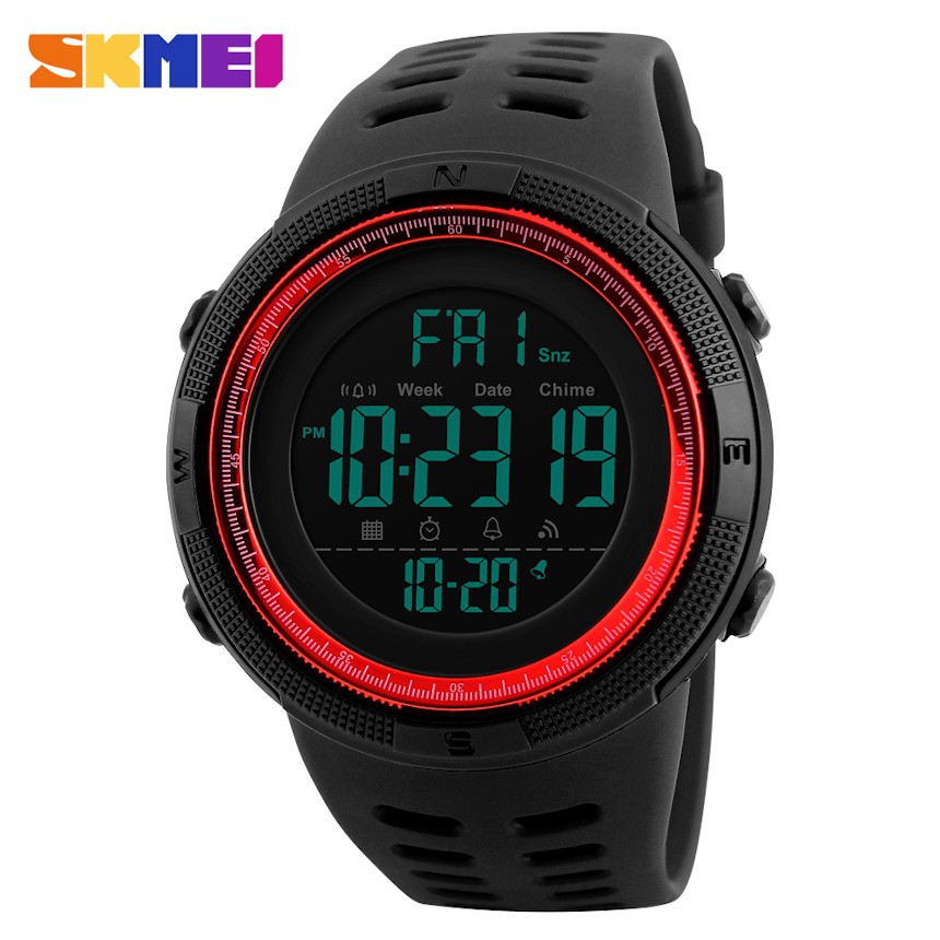 Đồng Hồ Điện Tử Pin Nhật, Kháng Nước SKMEI - 1251RD - Hàng Chính Hãng