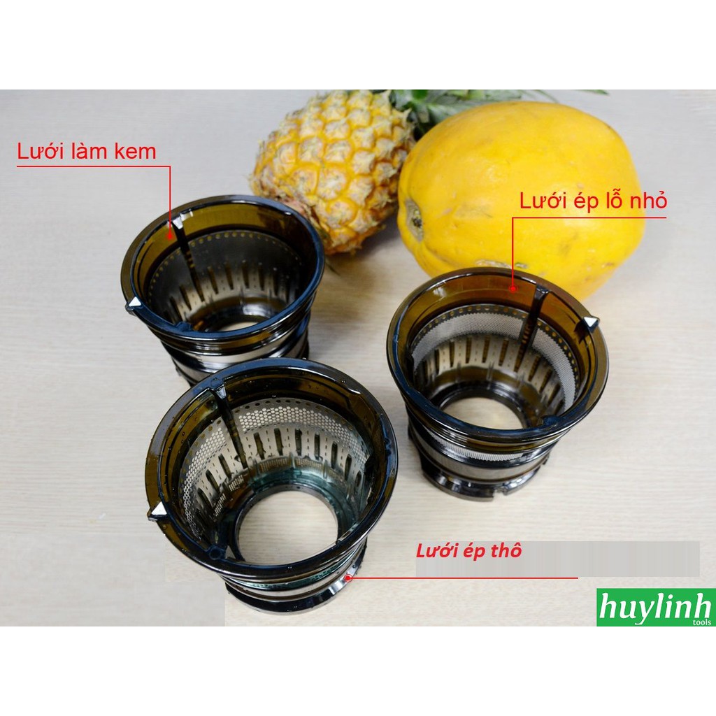Lưới ép, cối làm kem của máy ép trái cây Biochef