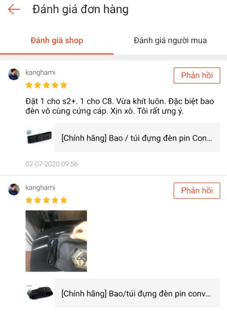 [Hãng Convoy] Bao đèn pin loại tốt Convoy C8 C8+ M1 M2 M21A M21B Sofirn C8A C8T C8G C8F có ngăn phụ đựng pin