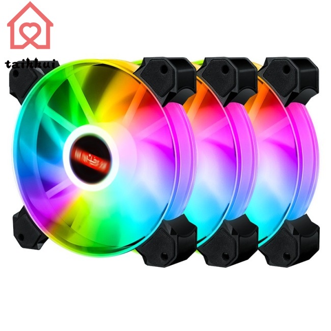 Quạt Tản Nhiệt Cho Cpu Máy Tính 12cm Rgb 5v Pwm 3+4pin
