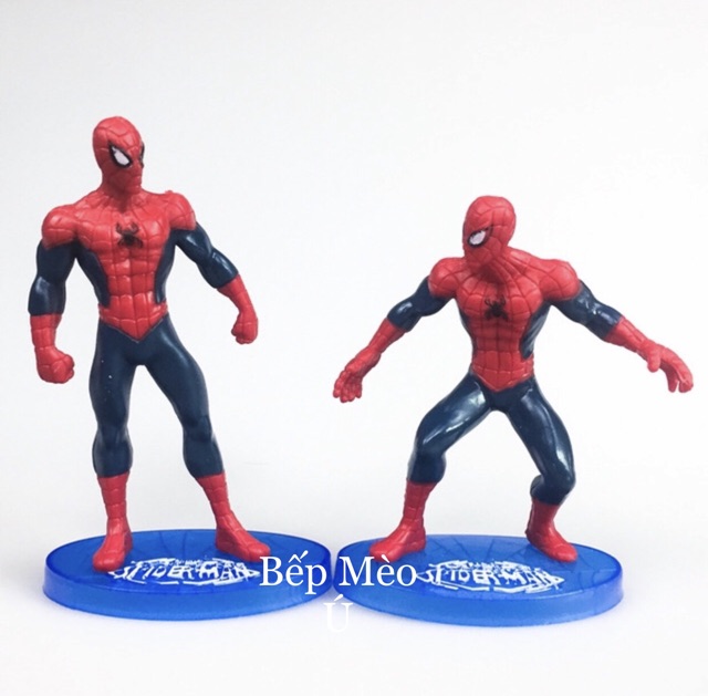 Bộ người nhện trang trí bánh kem (14.25)