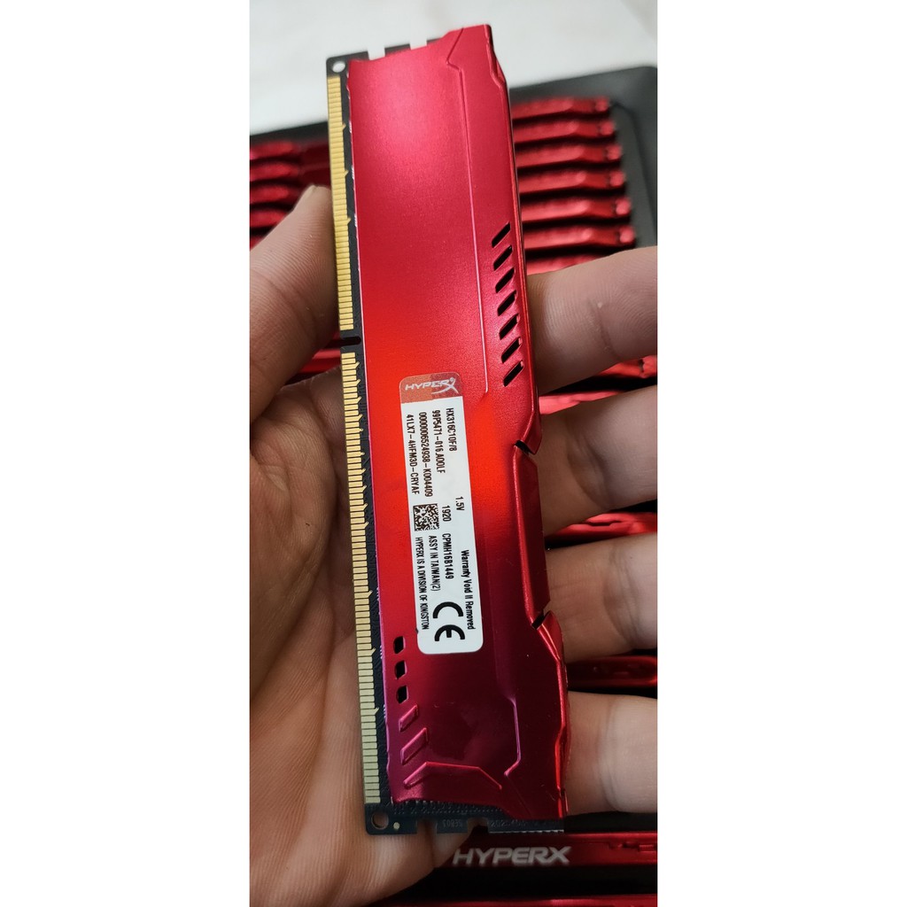 Ram3 𝐊𝐢𝐧𝐠𝐭𝐨𝐧 𝐇𝐲𝐩𝐞𝐫𝐗 𝐅𝐮𝐫𝐲 DDR3 4G/1600 Hypex