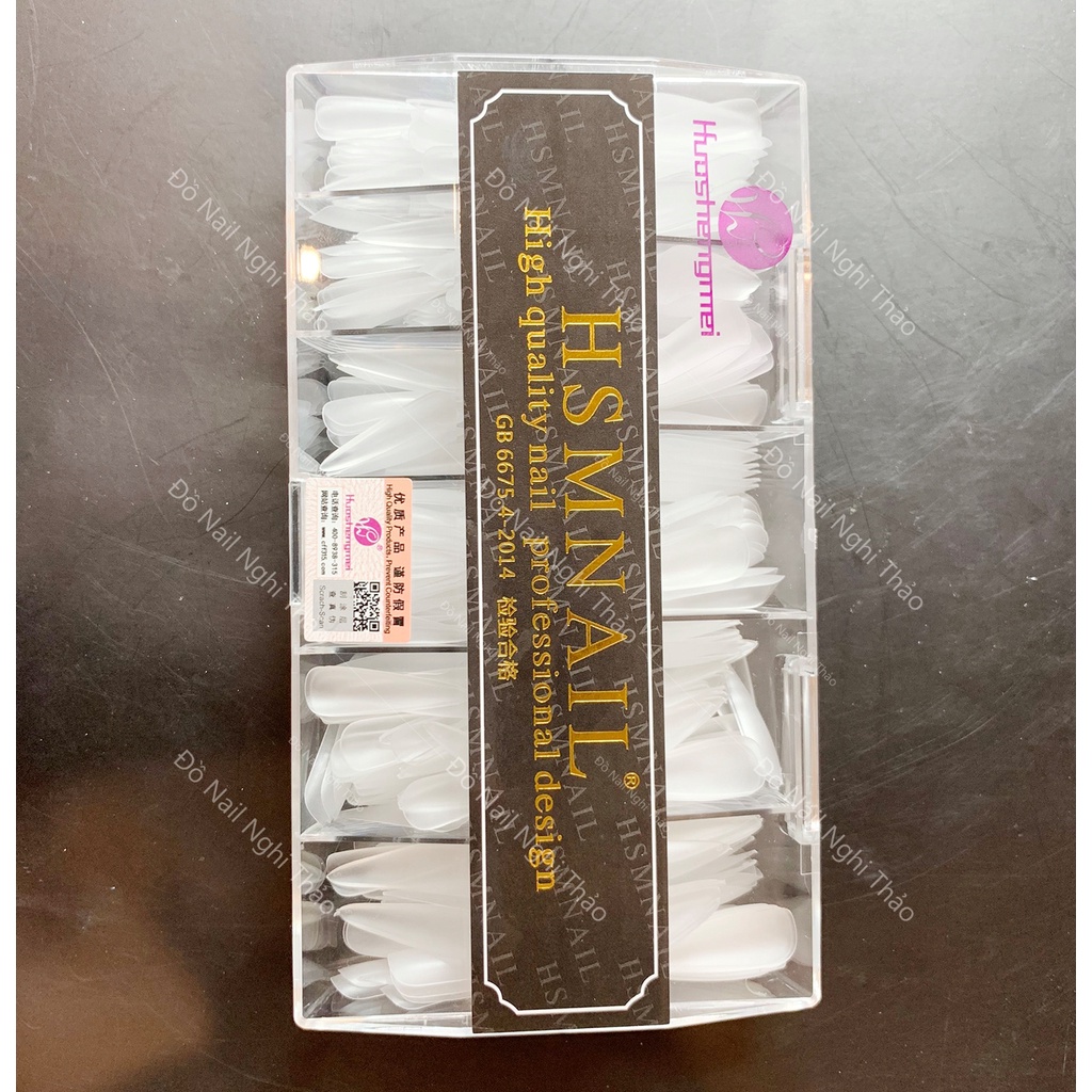 Móng úp HSM nail nhám trong cao cấp NGHI THẢO