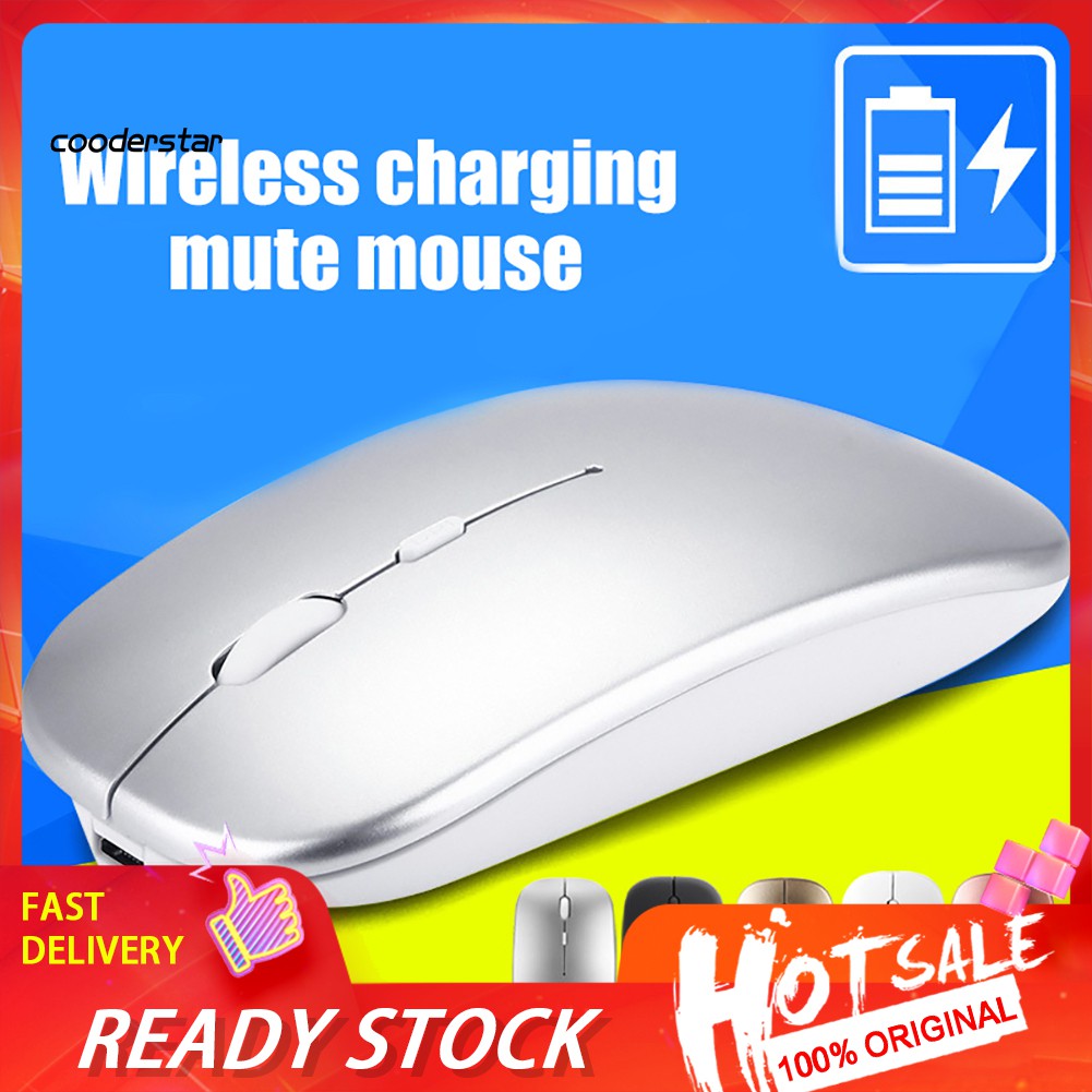 Chuột Không Dây Siêu Mỏng Sạc Được Cho Notebook / Pc