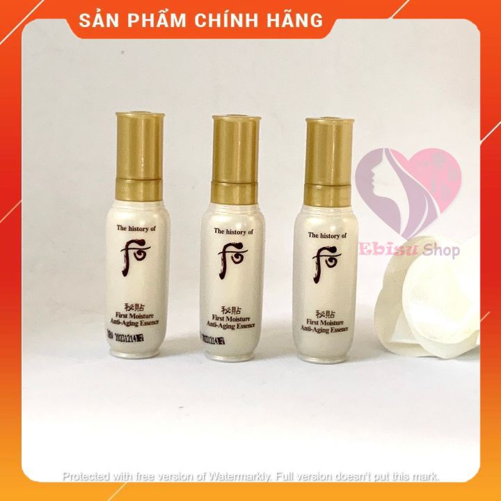 Tinh chất tuần hoàn Whoo Bichup First Care Moisture Anti-Aging Essence 8ml