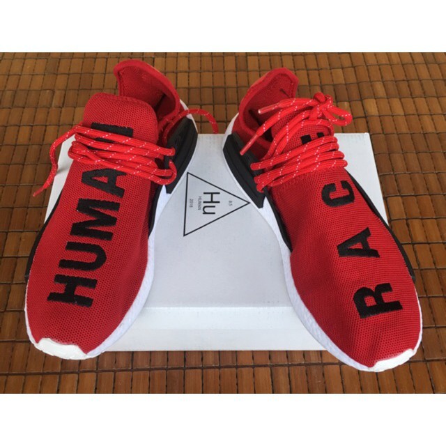 Giày Thể Thao ADIDAS NMD HUMAN RACE Đỏ Chữ Đen (FULL BOX)_Nhungrose