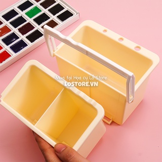 [SALE] Xô rửa cọ đa năng 3 ngăn lớn