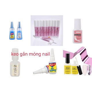 keo găn móng tay,gắn đá ,gắn charm,trang trí móng tay các loại,keo nồm,mx bon,keo 401,keo waloc