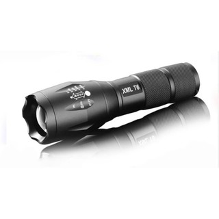 Đèn pin siêu sáng police xml-t6 led 10w 2200lm chiếu xa 500m