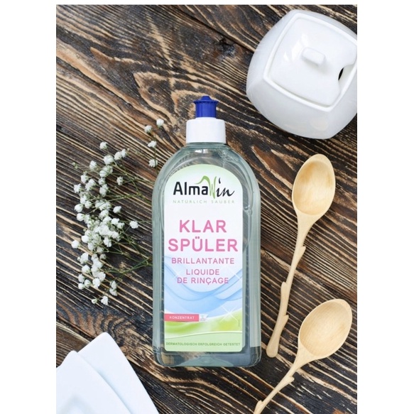 Nước làm bóng hữu cơ cho máy rửa bát Almawin - 500ml