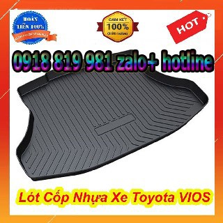 Lót cốp nhựa theo xe toyota vios, lót cốp vios 2014-2018, tấm lót cốp nhựa dẻo đàn hồi,không mùi,siêu bền