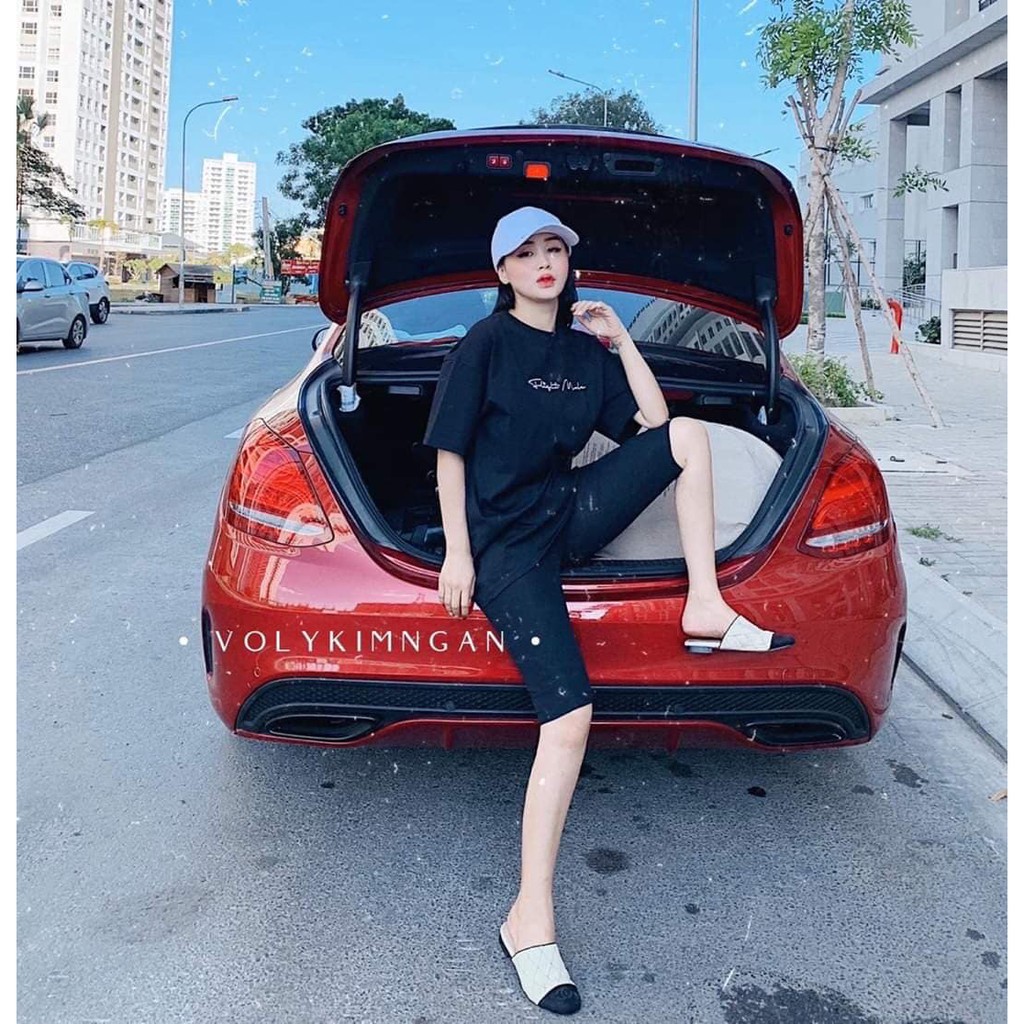 bộ chữ thêu thụng lửng cotton tàu