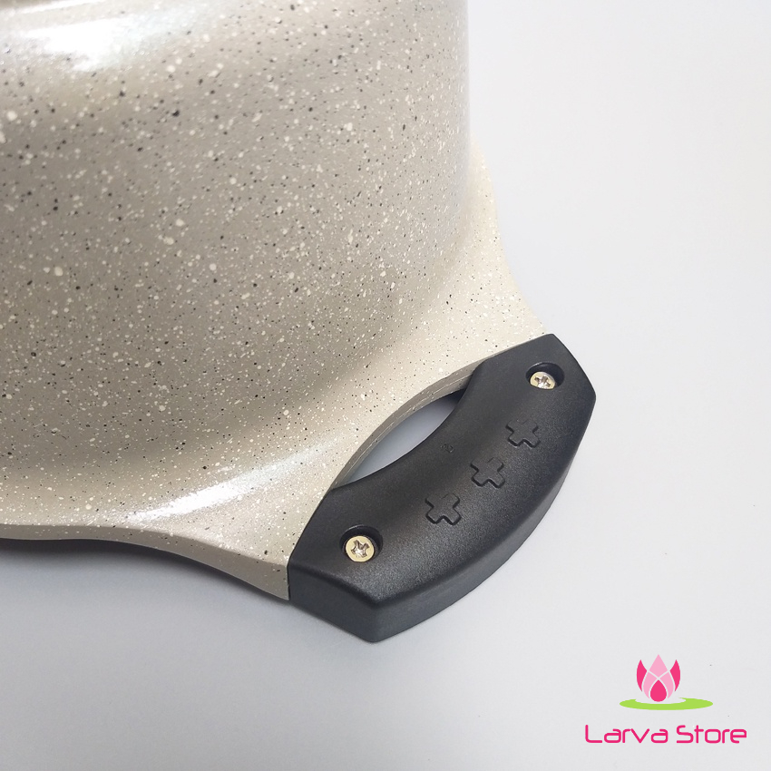 Nồi Đá Cao Cấp Lock&amp;Lock Stone LCA6202D IH 20cm (Đáy từ) - Larva Store
