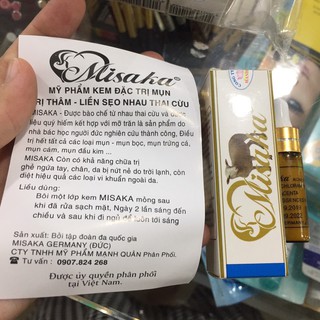 serum chấm mụn nhau thai cừu MISAKA