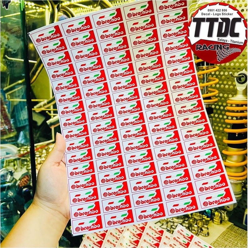 Tem Logo Sticker Dán Tay Thắng BB