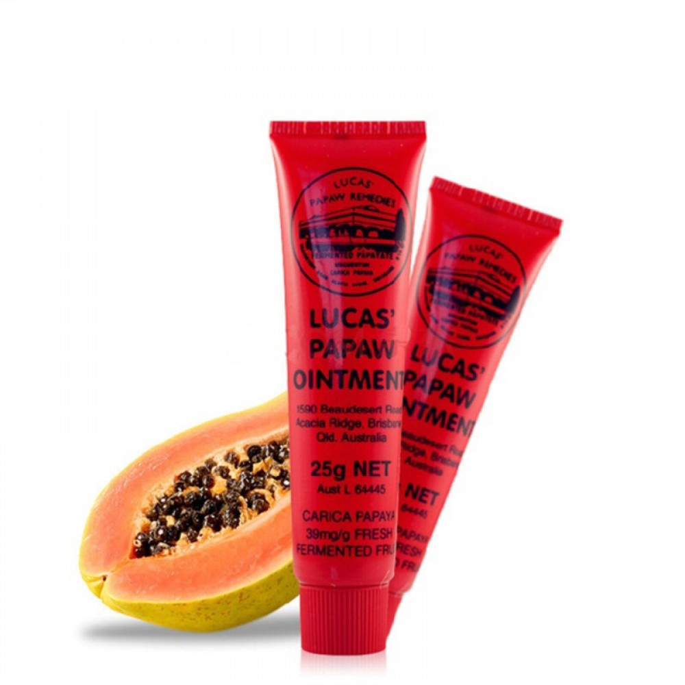 Kem đa năng cho bé Lucas Papaw Ointment 25g Úc, kem dưỡng da 100% đu đủ - Monnie Kids