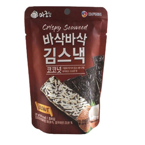 Snack rong biển nướng Maro vị dừa (20g)