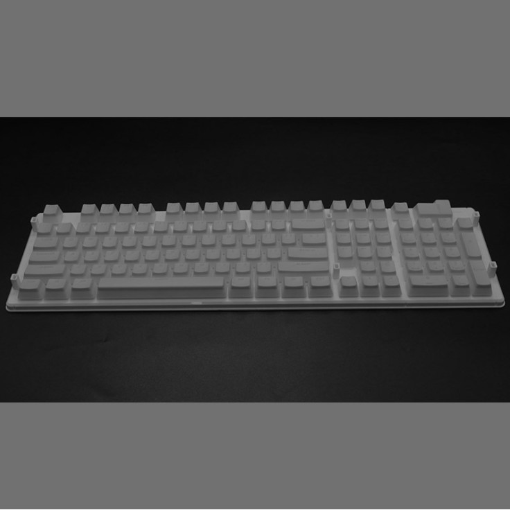 Bộ Nút Phím Keycap Pudding Dùng Cho Bàn Phím Cơ, Nhựa PBT Xuyên Led, Đủ Bộ 108 Phím, Dòng OEM