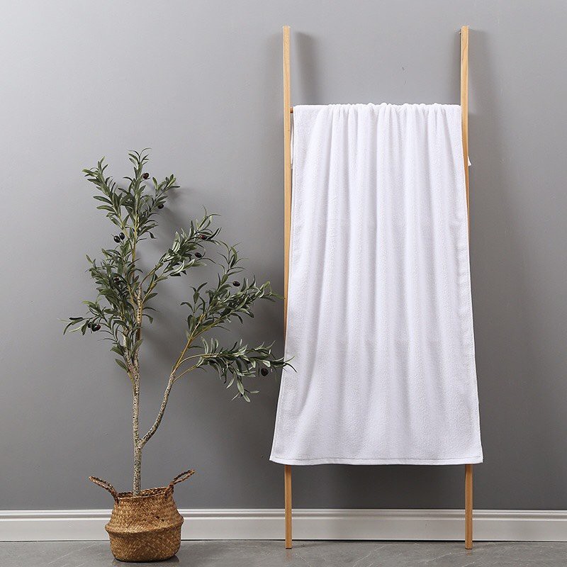 Khăn tắm khách sạn Dolhome,khăn tắm lớn cotton mềm mại,thấm hút 90x190cm-90190750