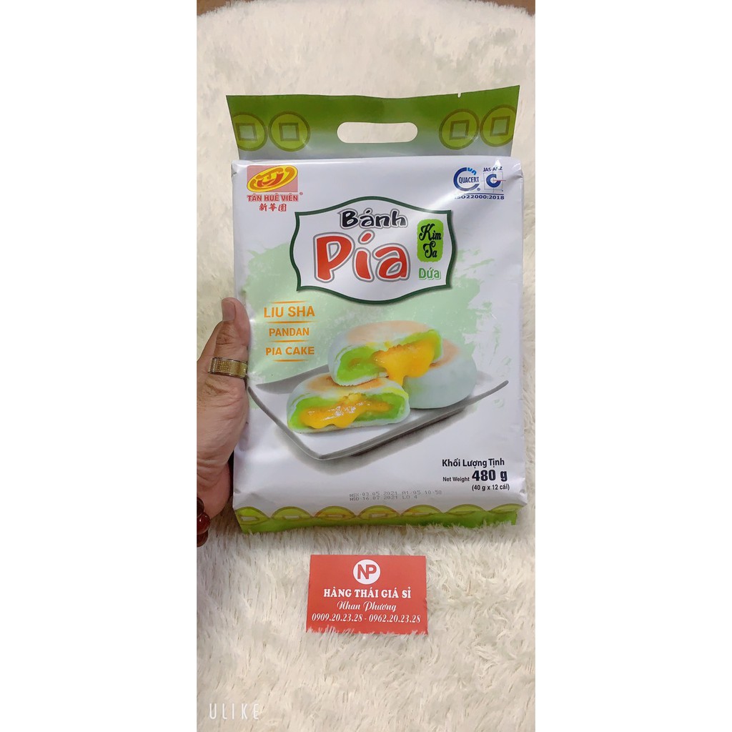 Bánh Pía Kim Sa Trứng Muối Tân Huê Viên 10 Vị Mới