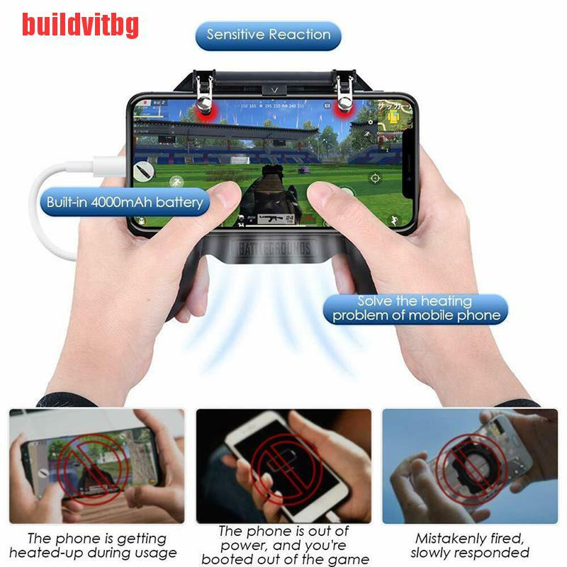 {buildvitbg}Mobile Phone Game Controller Joystick Cooling Fan Gamepad For PUBG Android IOS GVQ