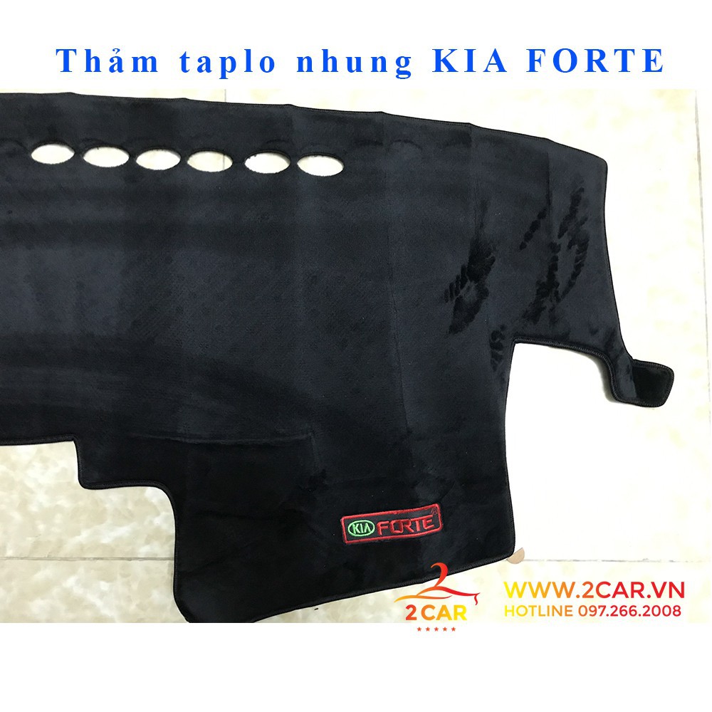 Thảm taplo nhung KIA FORTE