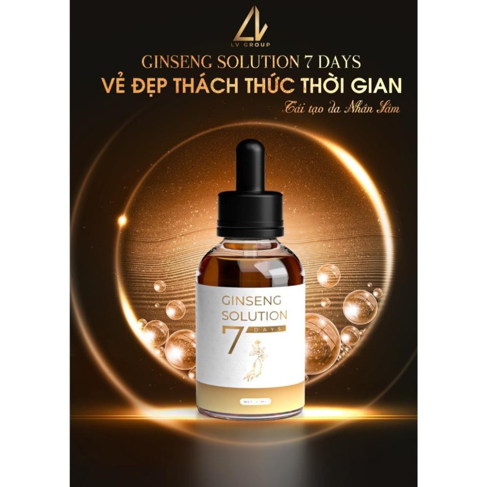 Serum Tái Tạo Da nhân sâm 7 Ngày DR.LACIR Dành Cho Da Nhiều Khuyết Điểm Giúp Tái Tạo Da Mới Làm Da Trắng Hơn Khỏe Hơn