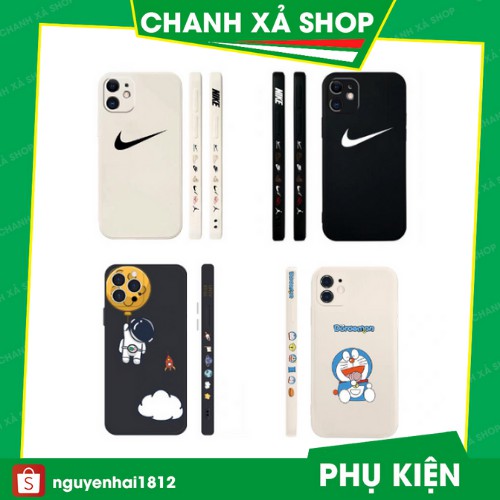 Ốp lưng iphone N.I.K.E Bear Brick cạnh vuông in hình viền 7plus/8/8plus/X/Xs/xsmax/11/12/13/14/pro/max/plus/promax