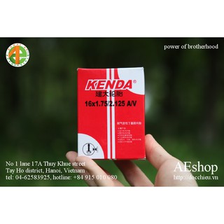 săm kenda ruột kenda 16*1.75/2.125 AV