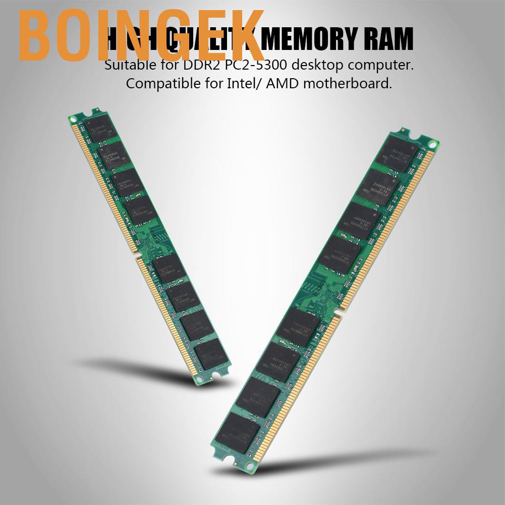 Bảng Mạch Bộ Nhớ Ram 240pin Boingek 2gb Ddr2 667mhz Pc2-5300 Cho Intel / Amd | BigBuy360 - bigbuy360.vn