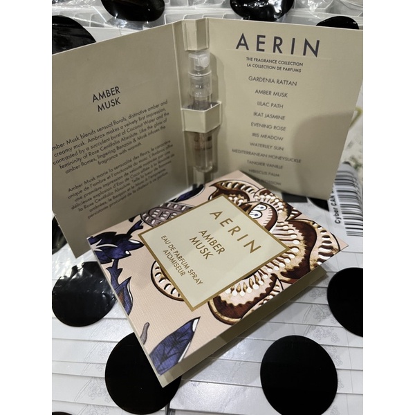 (vial) Mẫu dùng thử nước hoa Aerin amber